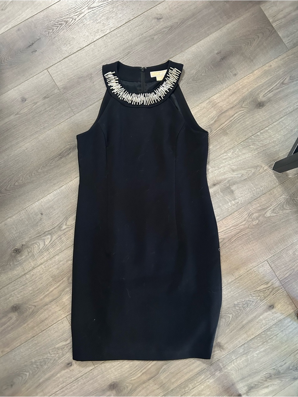 Michael Kors Jewel-Neck Sheath Dress